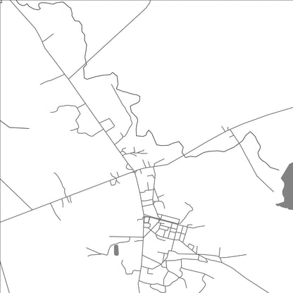 ROAD MAP OF NAJASA, CUBA BY MAPBAKES