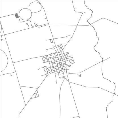 ROAD MAP OF QUIVICAN, CUBA BY MAPBAKES