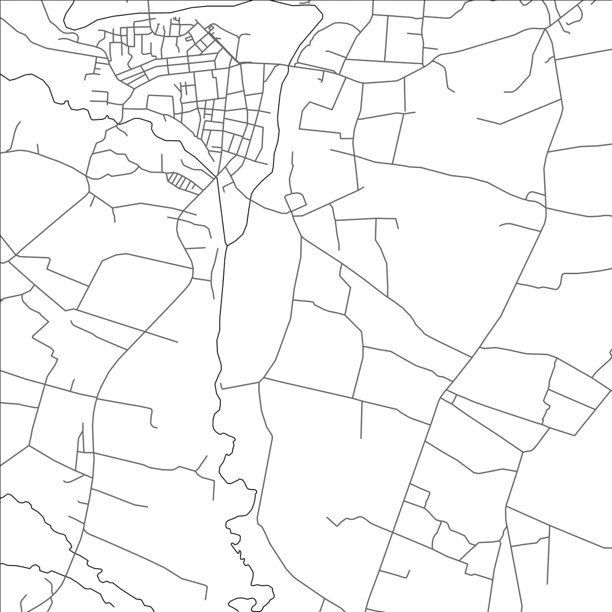 ROAD MAP OF SAN JUAN Y MARTINEZ, CUBA BY MAPBAKES