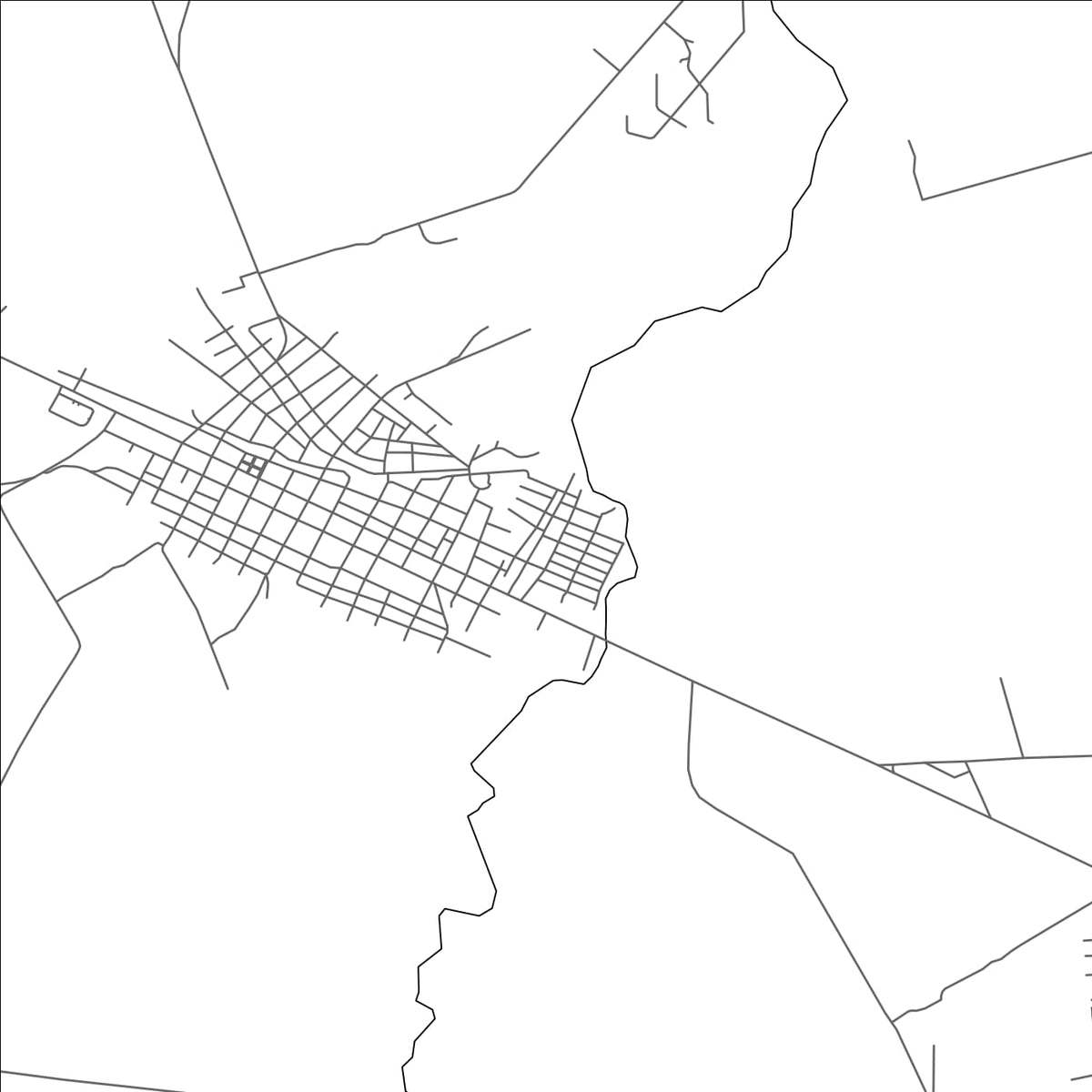ROAD MAP OF SAN NICOLAS, CUBA BY MAPBAKES