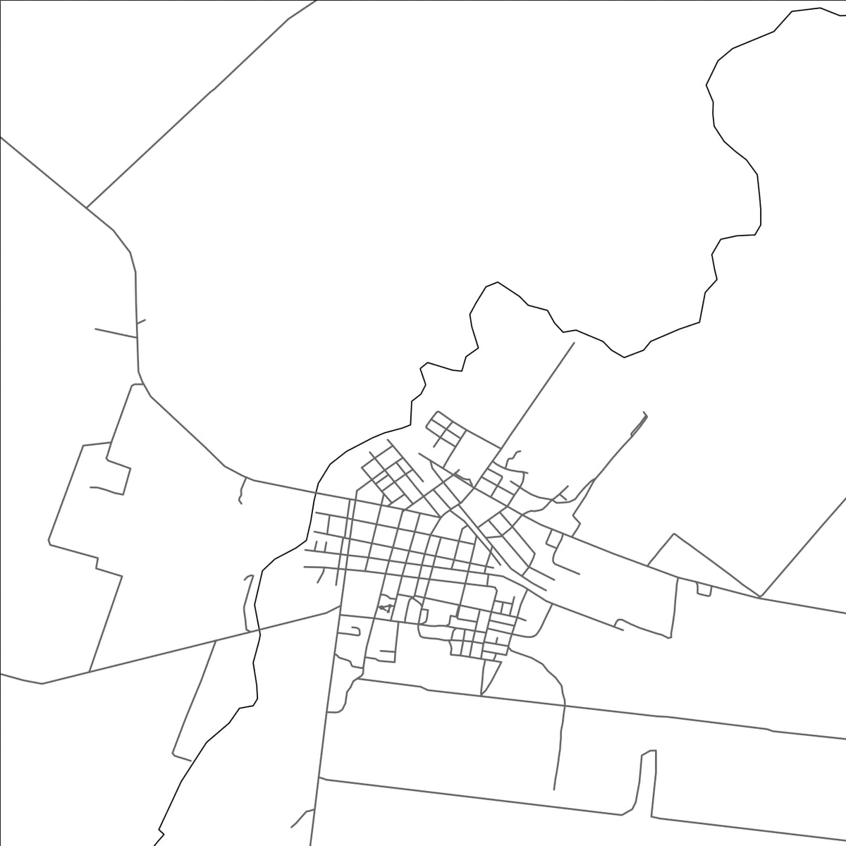 ROAD MAP OF UNION DE REYES, CUBA BY MAPBAKES