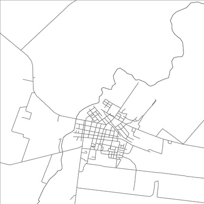 ROAD MAP OF UNION DE REYES, CUBA BY MAPBAKES