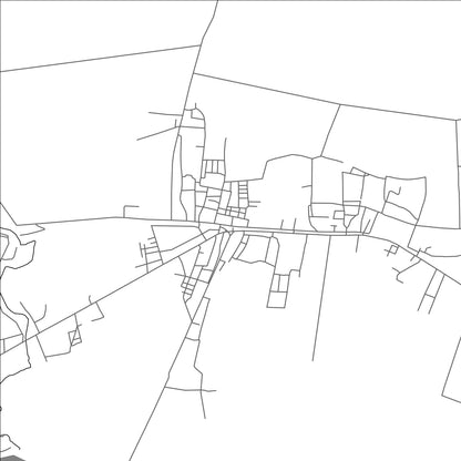 ROAD MAP OF VAZQUEZ, CUBA BY MAPBAKES