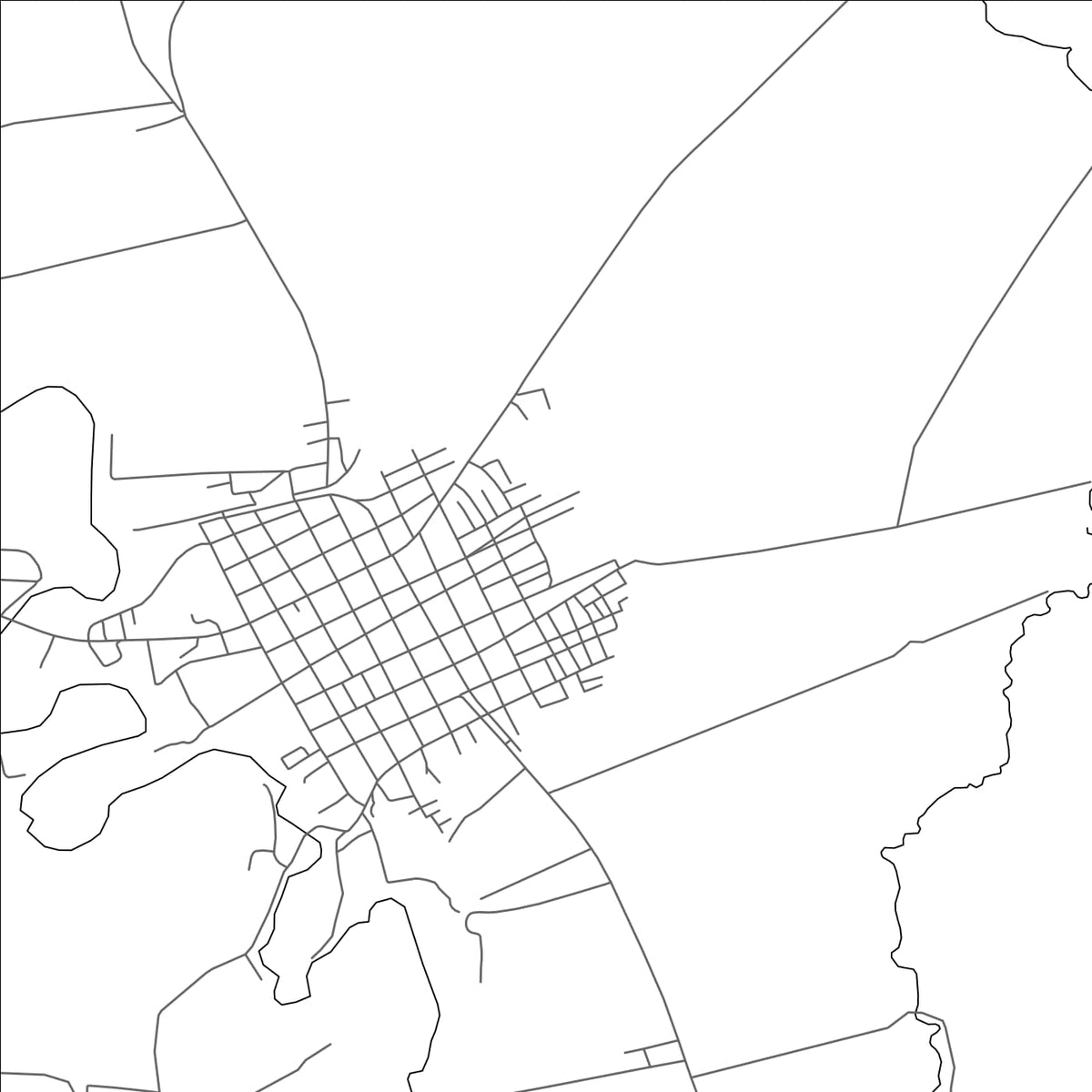 ROAD MAP OF YARA, CUBA BY MAPBAKES