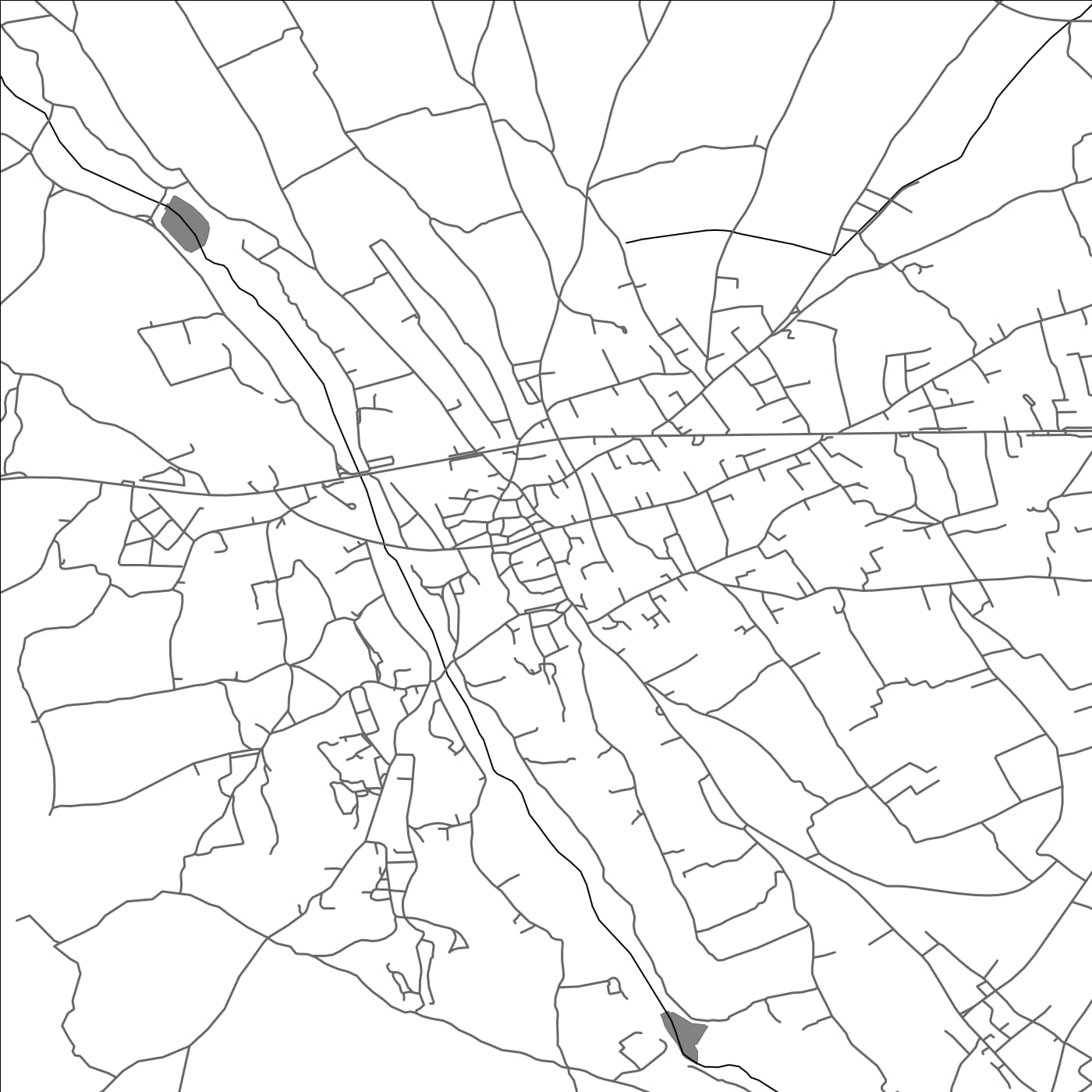 ROAD MAP OF AKÁKI, CYPRUS BY MAPBAKES