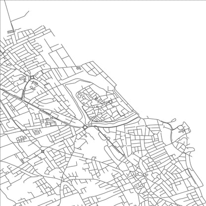 ROAD MAP OF FAMAGUSTA, CYPRUS BY MAPBAKES