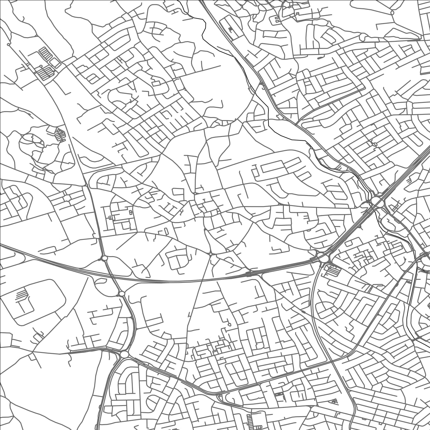 ROAD MAP OF KÁTO POLEMÍDIA, CYPRUS BY MAPBAKES