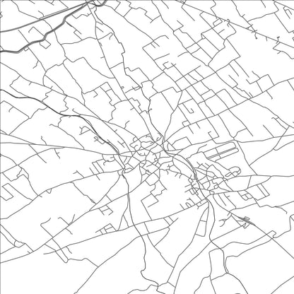 ROAD MAP OF KÁTO ZÓDEIA, CYPRUS BY MAPBAKES