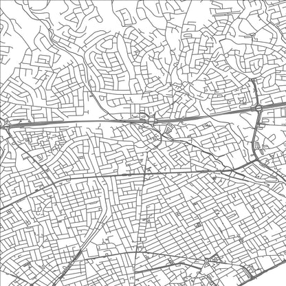 ROAD MAP OF MÉSA GEITONIÁ, CYPRUS BY MAPBAKES