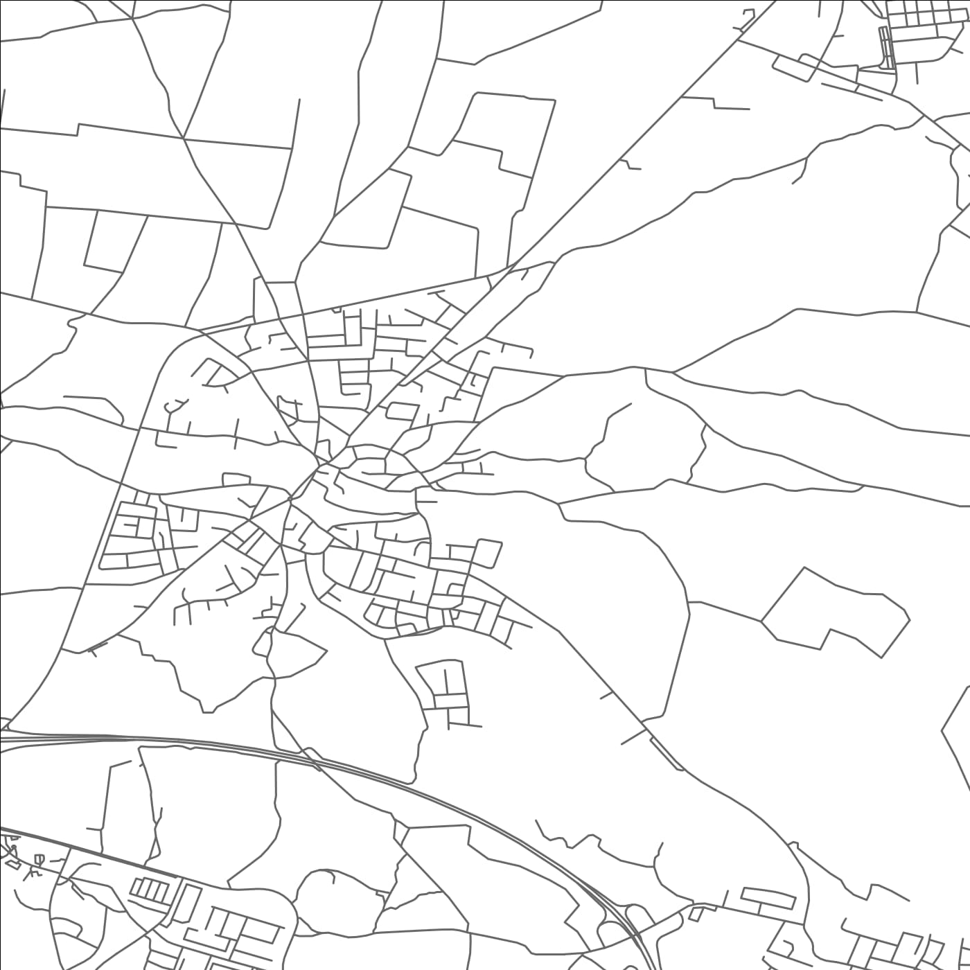 ROAD MAP OF XYLOTÝMVOU, CYPRUS BY MAPBAKES