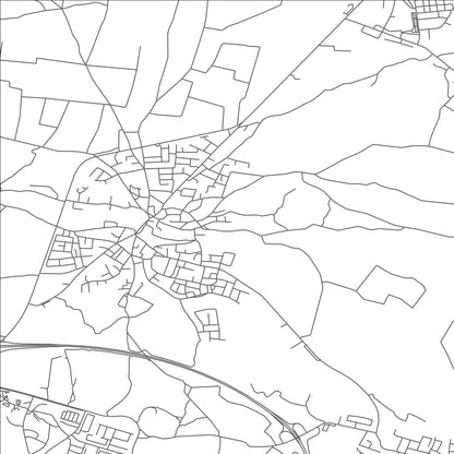 ROAD MAP OF XYLOTÝMVOU, CYPRUS BY MAPBAKES