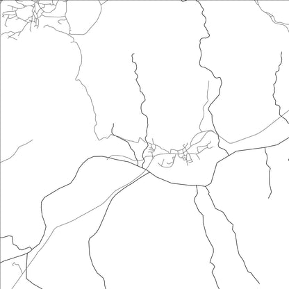 ROAD MAP OF OUʑA, DJIBOUTI BY MAPBAKES