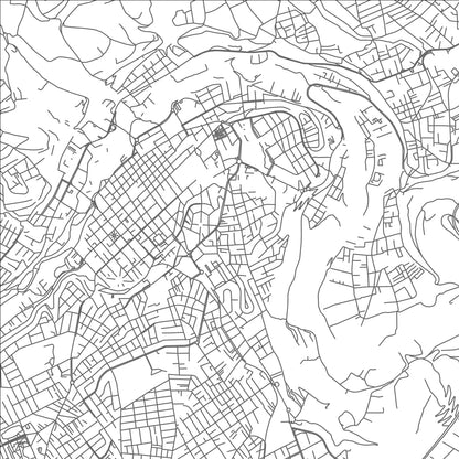 ROAD MAP OF AMBATO, ECUADOR BY MAPBAKES