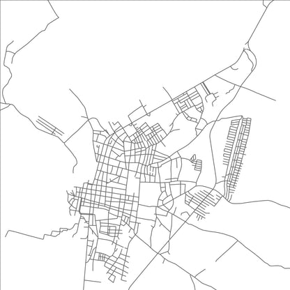 ROAD MAP OF BALZAR, ECUADOR BY MAPBAKES