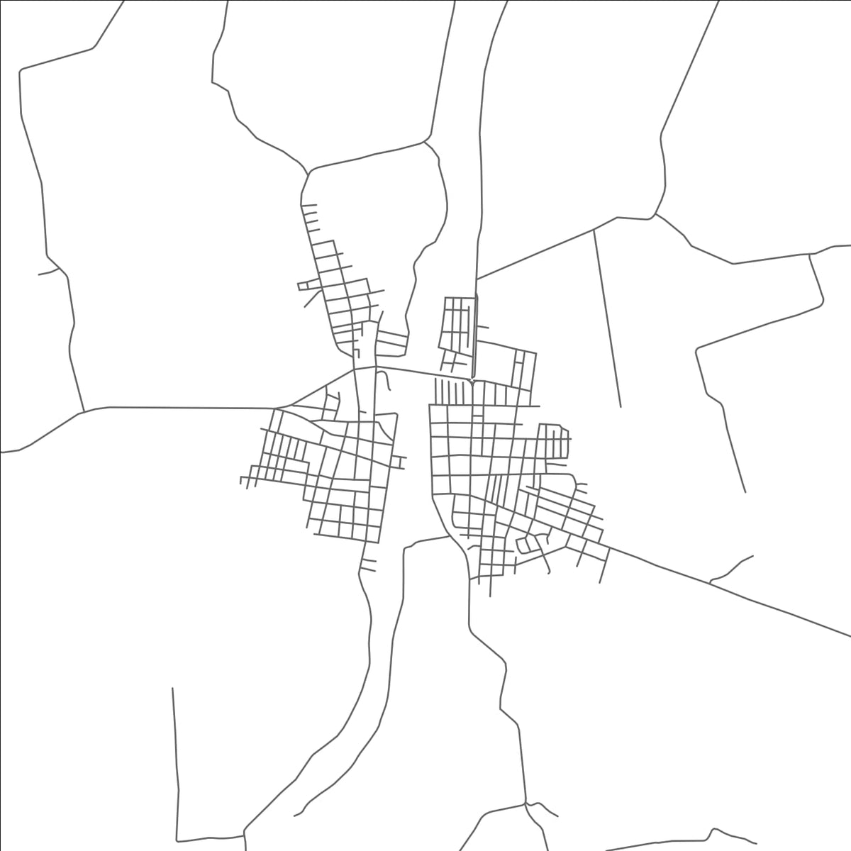 ROAD MAP OF CATARAMA, ECUADOR BY MAPBAKES