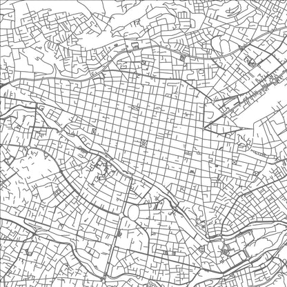 ROAD MAP OF CUENCA, ECUADOR BY MAPBAKES