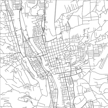 ROAD MAP OF LATACUNGA, ECUADOR BY MAPBAKES