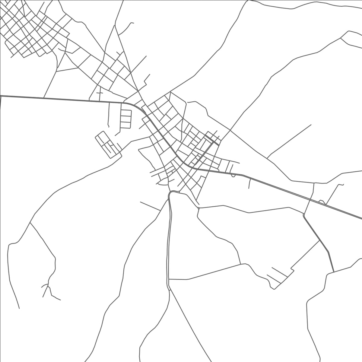 ROAD MAP OF LOMAS DE SARGENTILLO, ECUADOR BY MAPBAKES