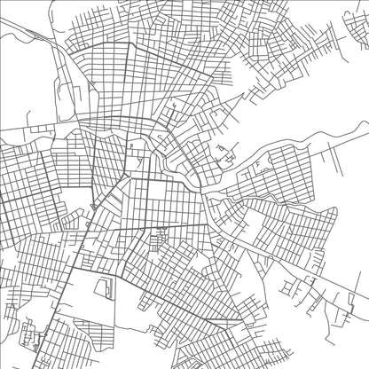 ROAD MAP OF MILAGRO, ECUADOR BY MAPBAKES