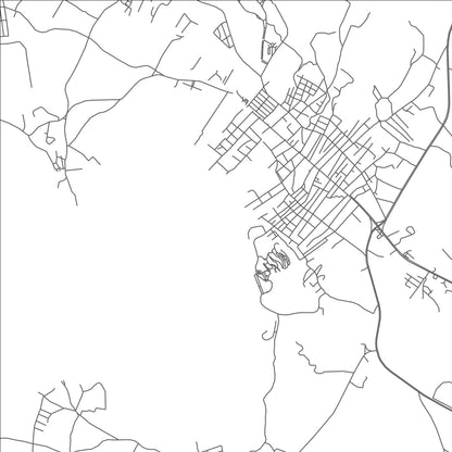 ROAD MAP OF MONTECRISTI, ECUADOR BY MAPBAKES