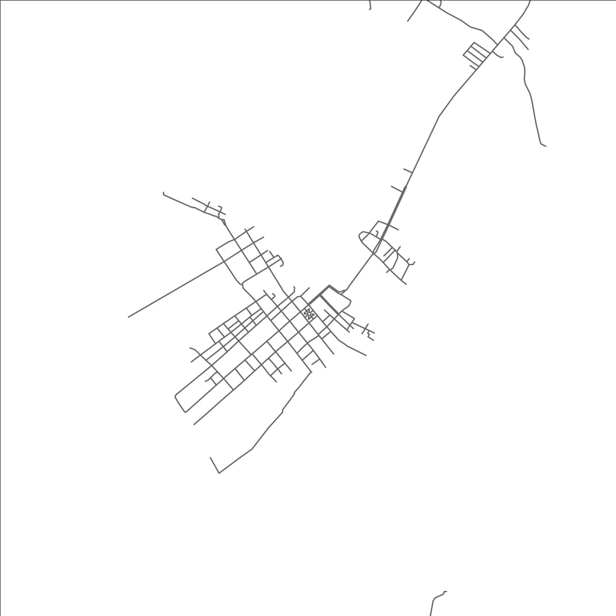 ROAD MAP OF MUISNE, ECUADOR BY MAPBAKES