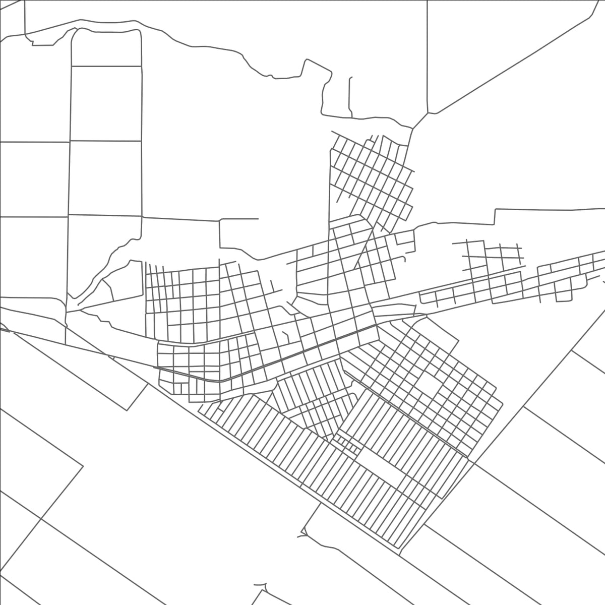 ROAD MAP OF NARANJITO, ECUADOR BY MAPBAKES