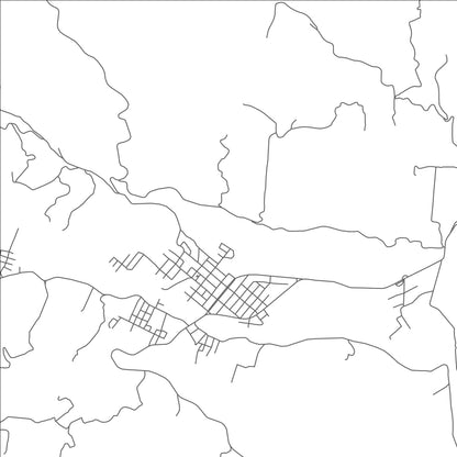 ROAD MAP OF PUERTO QUITO, ECUADOR BY MAPBAKES