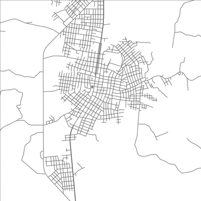 ROAD MAP OF SAN JACINTO DE BUENA FE, ECUADOR BY MAPBAKES