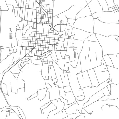 ROAD MAP OF SAN MIGUEL DE SALCEDO, ECUADOR BY MAPBAKES