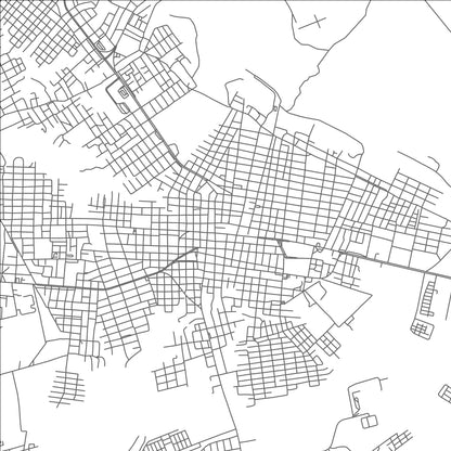 ROAD MAP OF SANTA ELENA, ECUADOR BY MAPBAKES