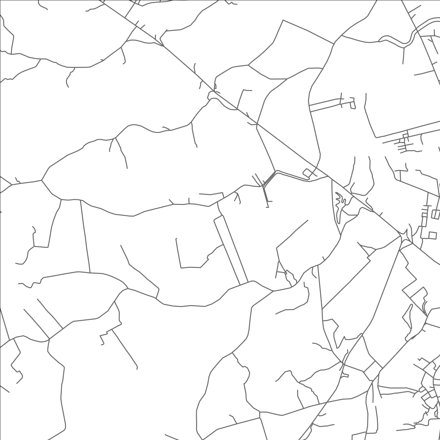 ROAD MAP OF TOSAGUA, ECUADOR BY MAPBAKES