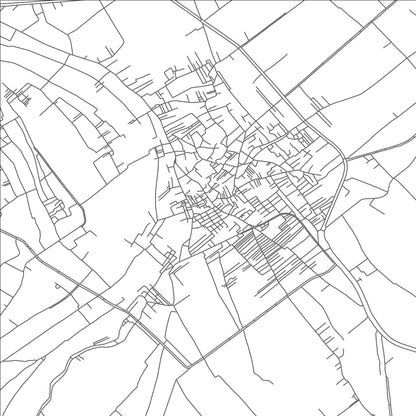 ROAD MAP OF ABNUB, EGYPT BY MAPBAKES