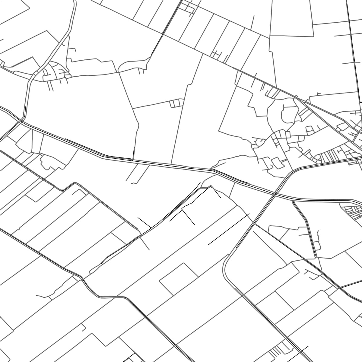ROAD MAP OF ABU AL MATAMIR, EGYPT BY MAPBAKES