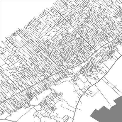 ROAD MAP OF AL `AJAMI, EGYPT BY MAPBAKES