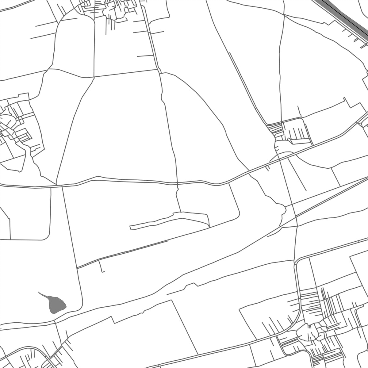 ROAD MAP OF AL QUSIYAH, EGYPT BY MAPBAKES
