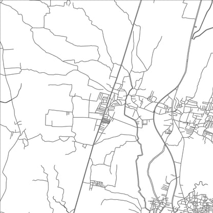 ROAD MAP OF BIYAHMU, EGYPT BY MAPBAKES