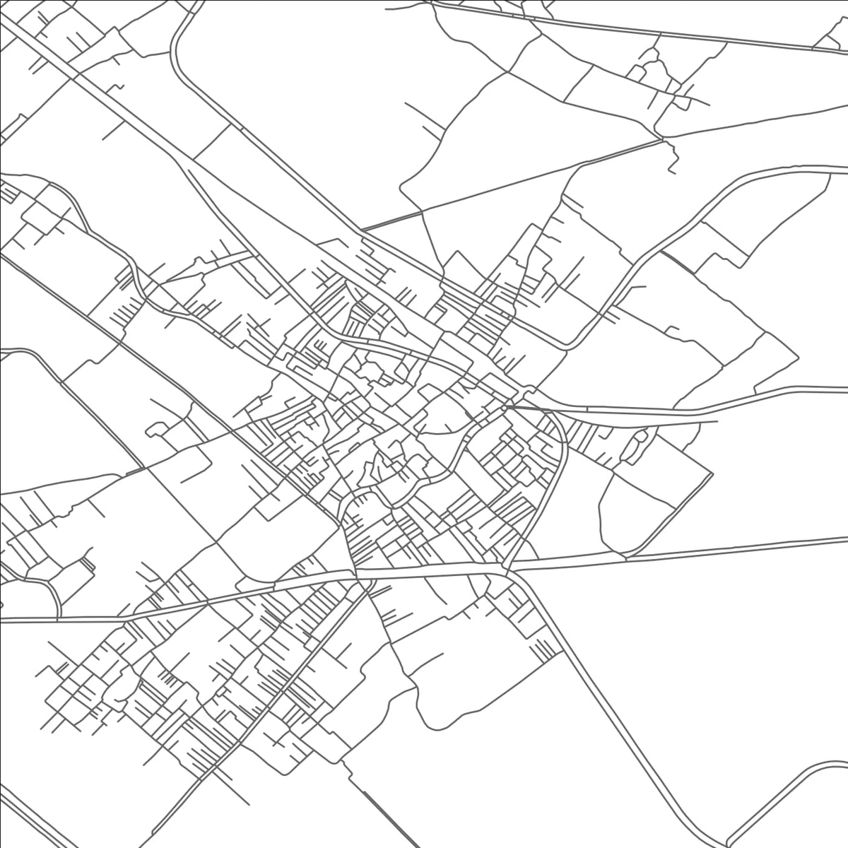 ROAD MAP OF FARSHUT, EGYPT BY MAPBAKES
