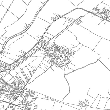 ROAD MAP OF HIRRIYAT RAZNAH, EGYPT BY MAPBAKES