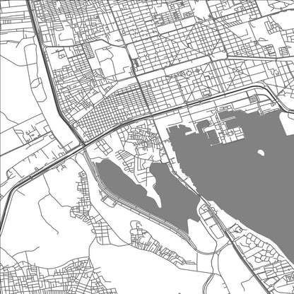 ROAD MAP OF ISMAILIA, EGYPT BY MAPBAKES
