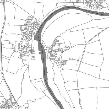ROAD MAP OF MIT DAMSIS, EGYPT BY MAPBAKES