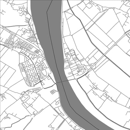 ROAD MAP OF NAJ` HAMMADI, EGYPT BY MAPBAKES