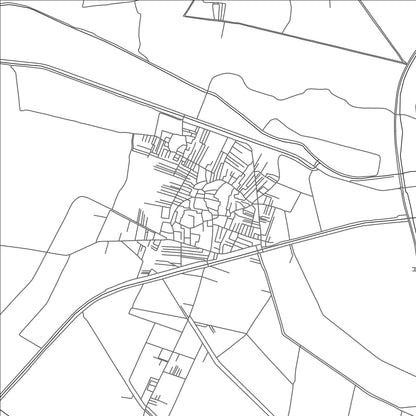 ROAD MAP OF QIMAN AL `ARUS, EGYPT BY MAPBAKES