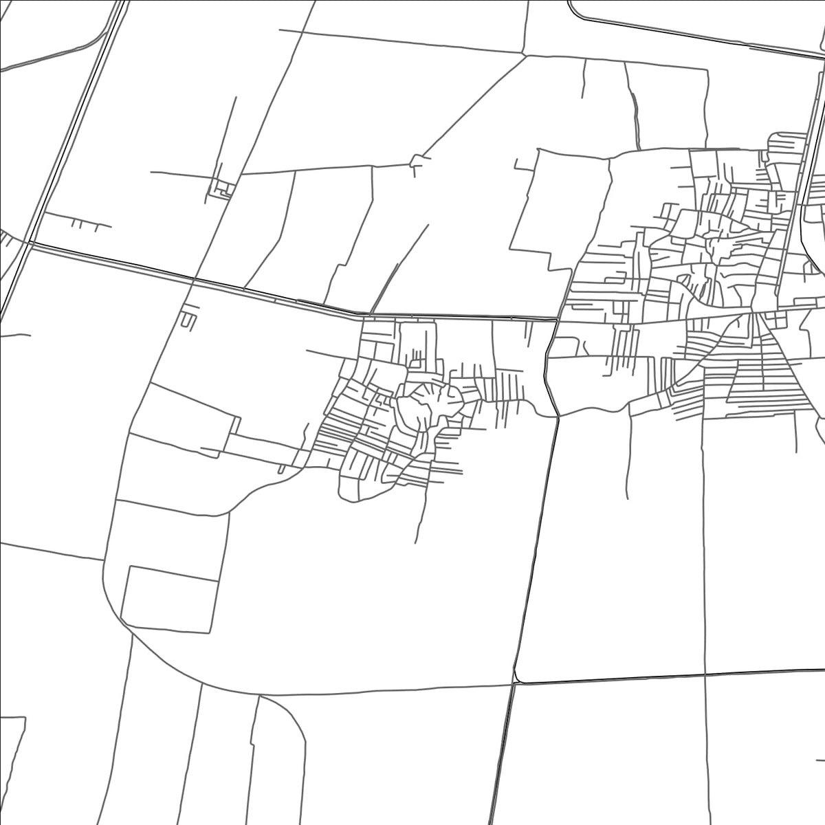 ROAD MAP OF QUFADAH, EGYPT BY MAPBAKES