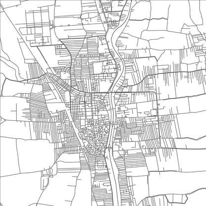 ROAD MAP OF SHIBIN AL KAWM, EGYPT BY MAPBAKES