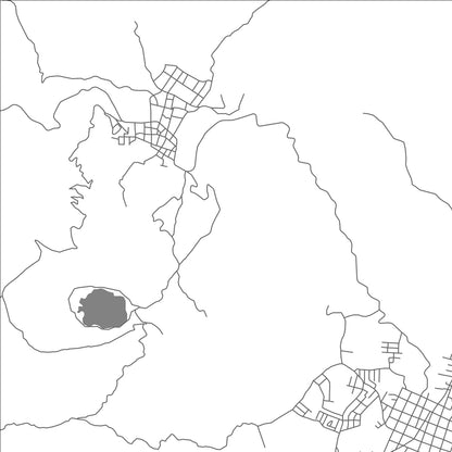 ROAD MAP OF ALEGRIA, EL SALVADOR BY MAPBAKES