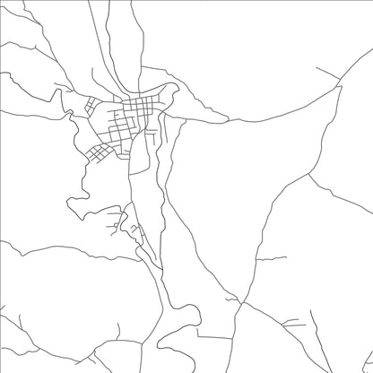 ROAD MAP OF ANAMOROS, EL SALVADOR BY MAPBAKES