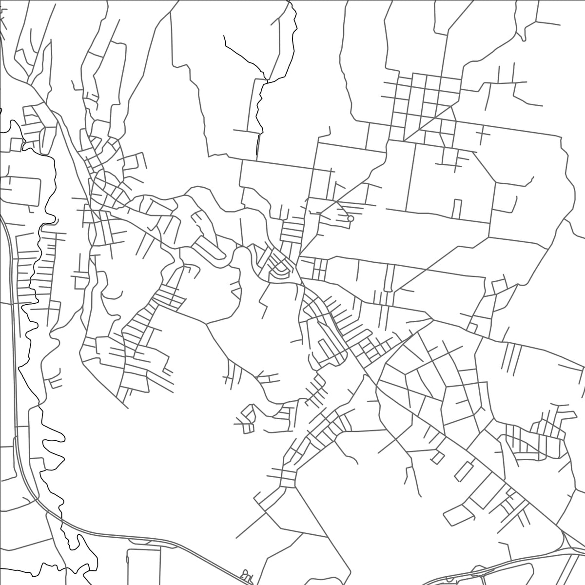 ROAD MAP OF CIUDAD ARCE, EL SALVADOR BY MAPBAKES