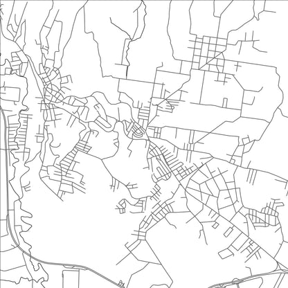 ROAD MAP OF CIUDAD ARCE, EL SALVADOR BY MAPBAKES