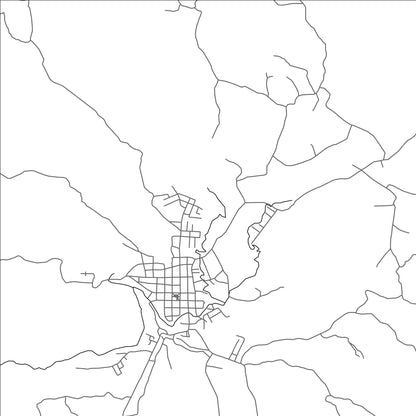 ROAD MAP OF CORINTO, EL SALVADOR BY MAPBAKES