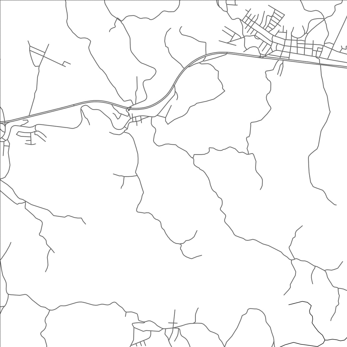 ROAD MAP OF EL CARMEN, EL SALVADOR BY MAPBAKES
